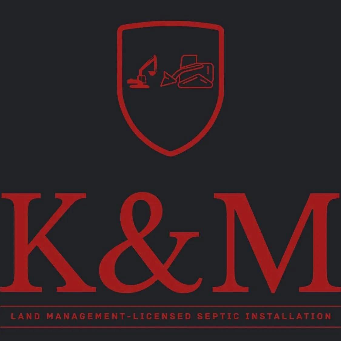 K&M Excavation and Septic logo