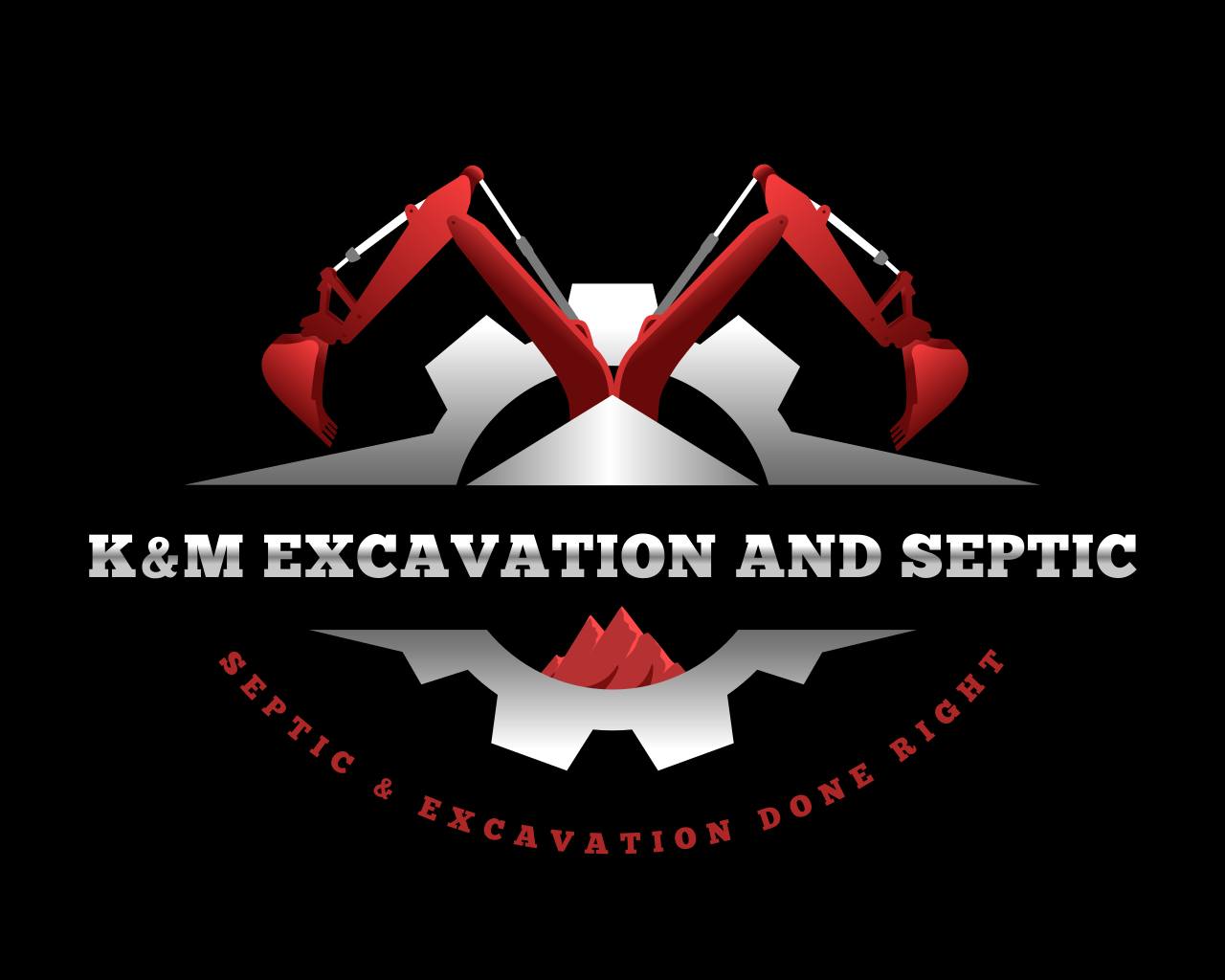 K&M Excavation and Septic logo
