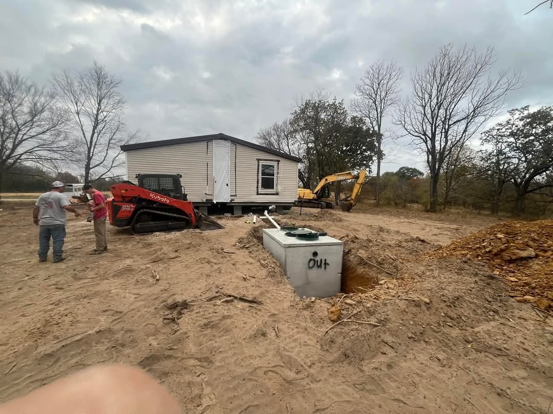 Cleaned out lagoon