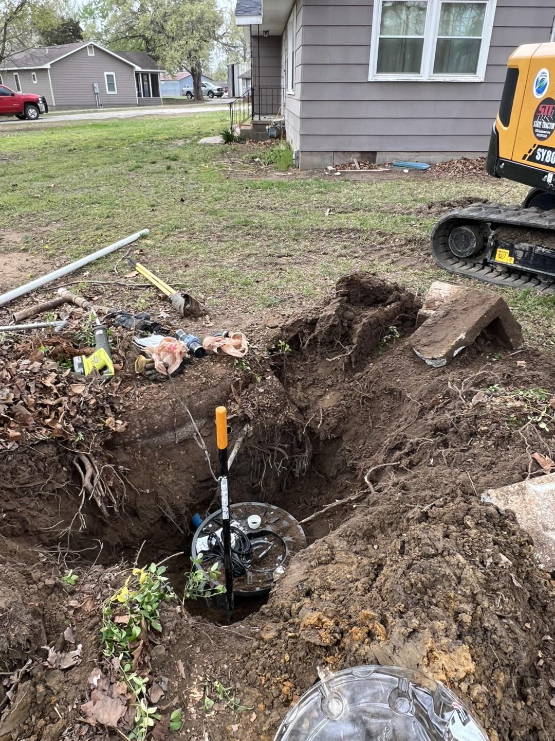 Septic installation 2